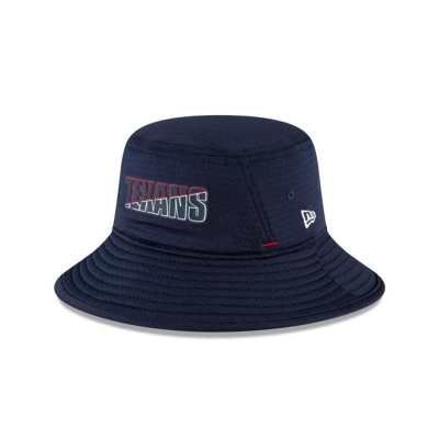 Houston Texans Gorra | New Era NFL Official Summer Sideline Stretch Bucket Hat Mexico - Azules